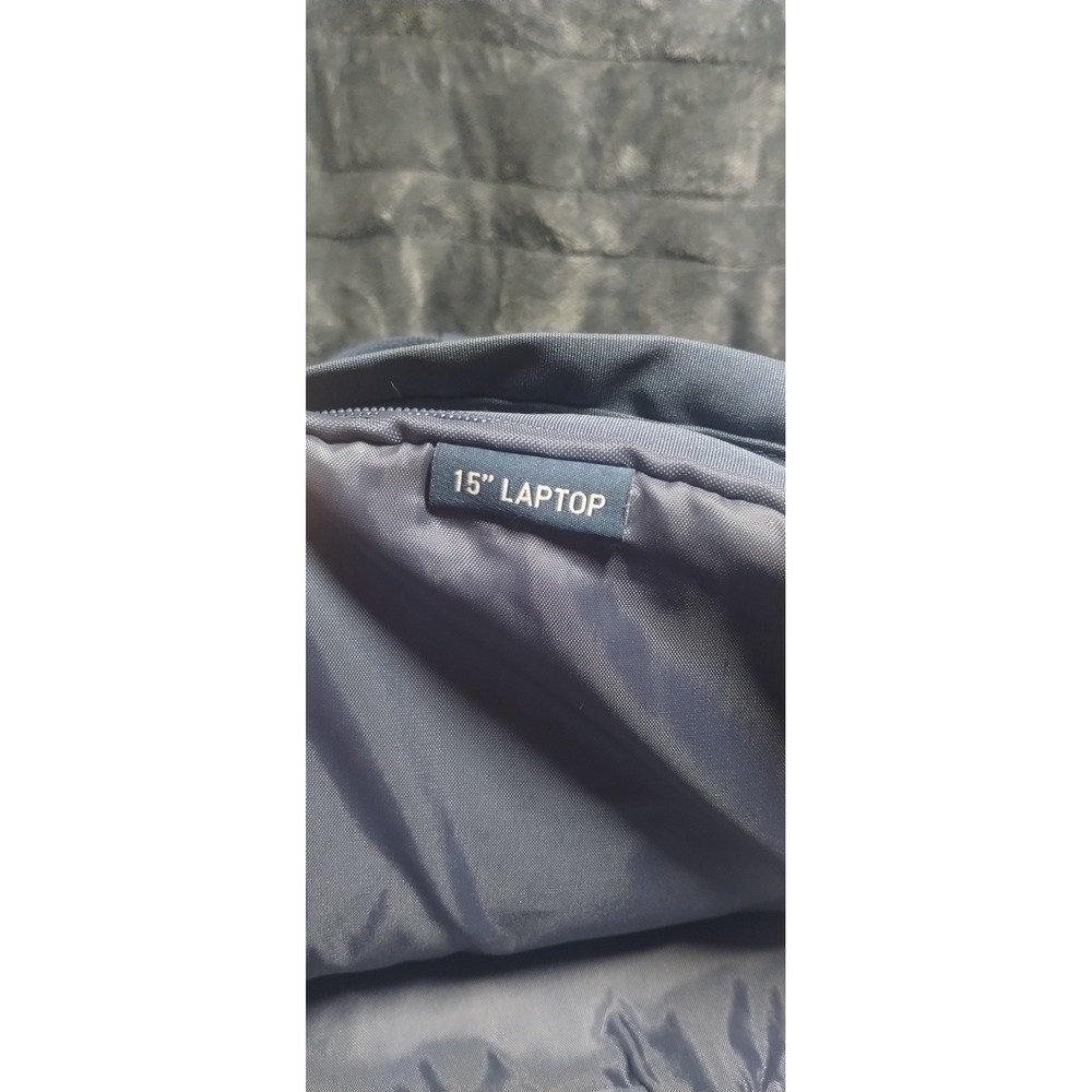 Blue Square Commuter Backpack with 15in Laptop Sleeve and Hydration Pocket - Picture 5 of 9